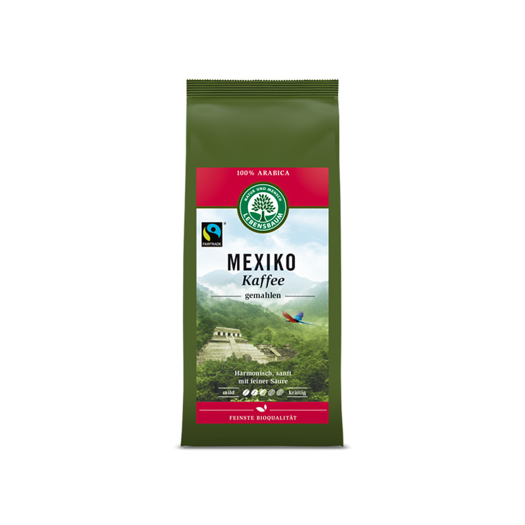 Cafea bio macinata Mexicana - 100 % Arabica, 250 g